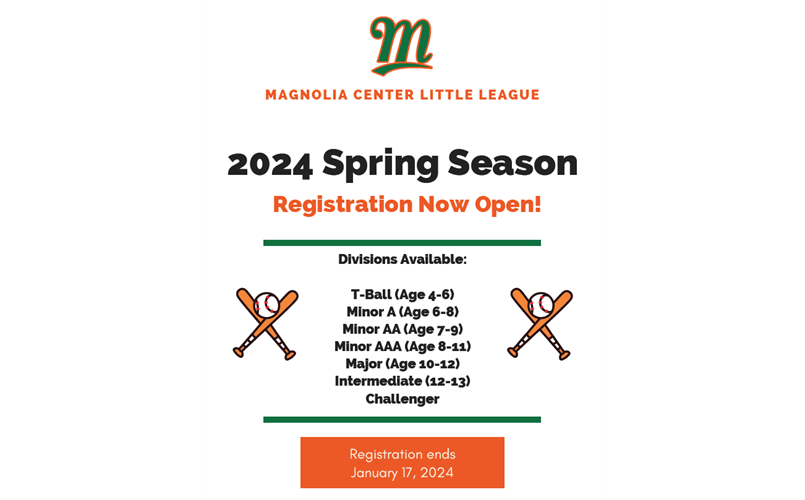 2024 Spring Registration