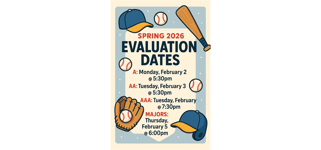 Spring 2026 Evaluation Dates