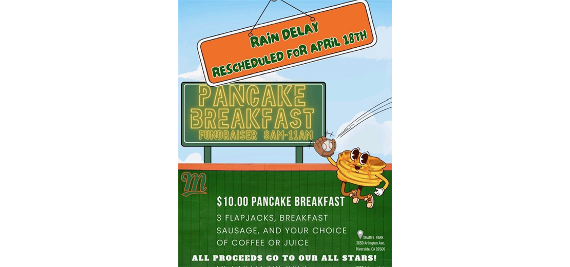 Pancake breakfast fundraiser